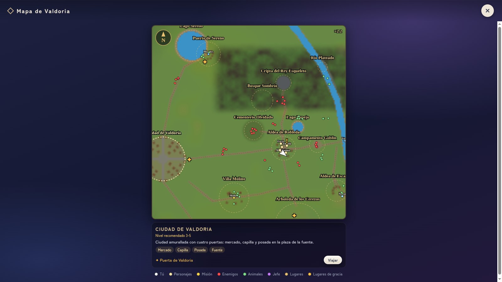 El mapa del mundo